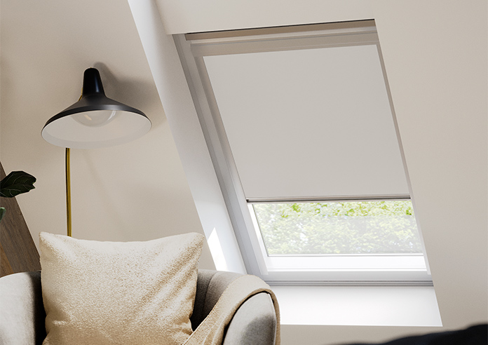 Trinity (Blackout), Soft Grey - Loft Blind - Image 5